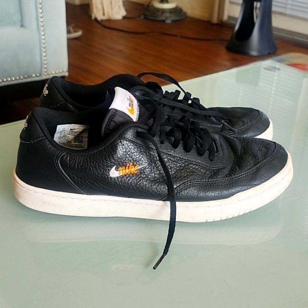 Nike Court Vintage Leather Effortless Retro Y2K 80's Sneakers Streetwear Size 12